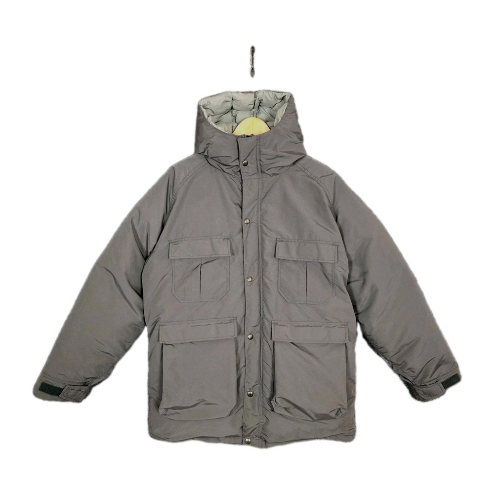 Vintage LL Bean Goose Down Parka Jacket Mens M Puffer Coat Freeport Maine USA - Picture 2 of 13